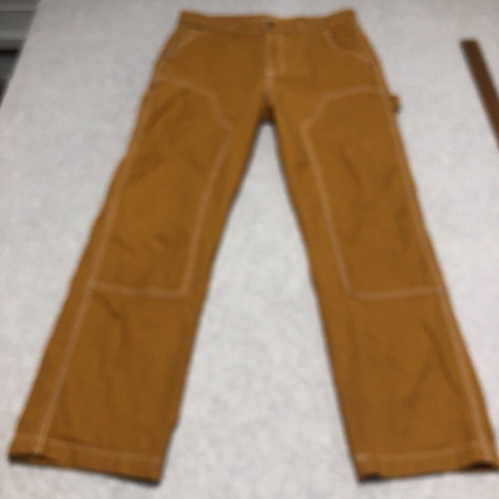BDG Urban Outfitters Carpenter Pants Mens 31 Beige Double Knee Utility Workwear